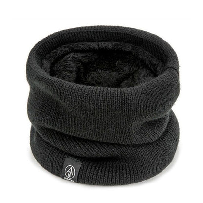 Wool Fur Neck Warmer Thickened Lining Face Mask  Skating Running