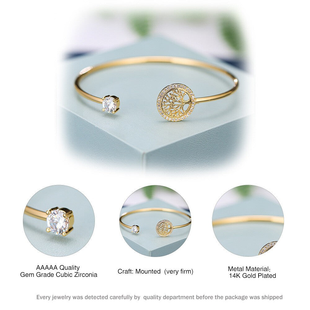 Tree of Life Charm Bracelet Vintage Adjustable Bangle Spiritual Jewelry Women AU