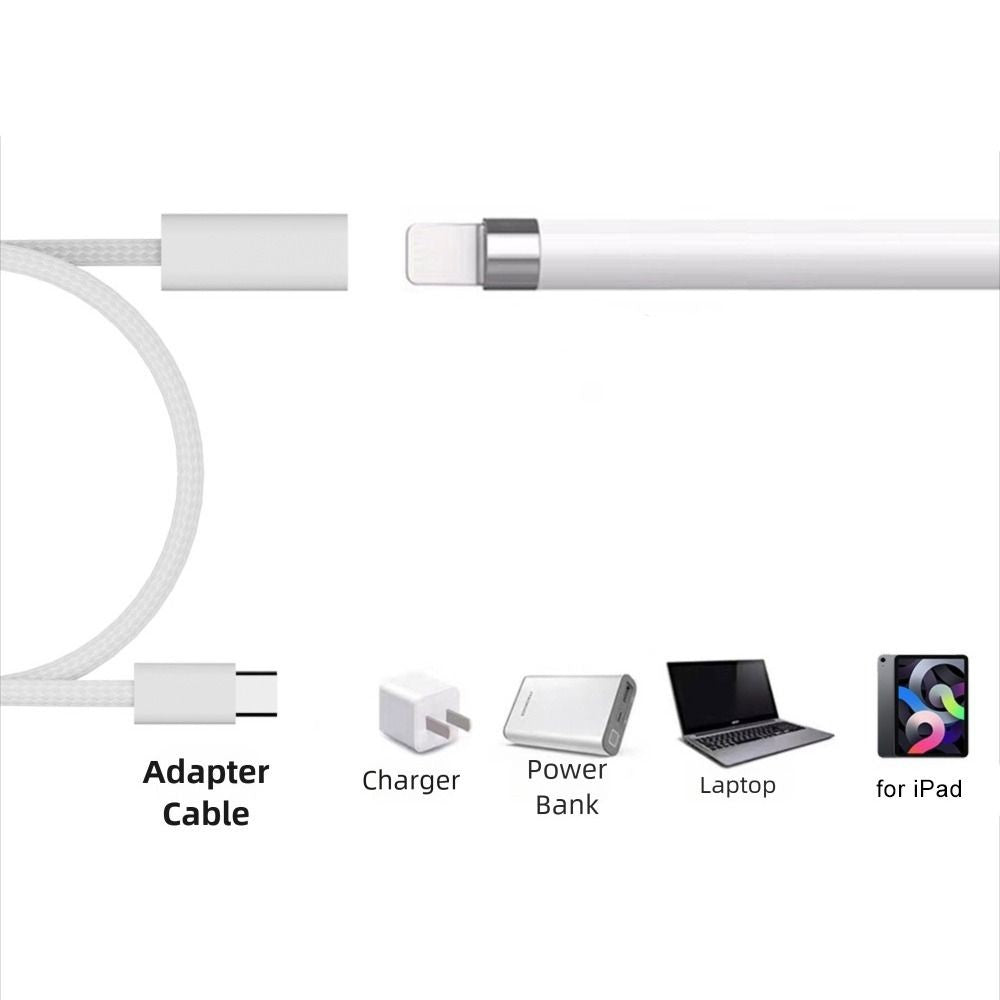 Pencil Charger Adapter Compatible with Apple Pencil 1st Generation for iPad 10/11th Gen