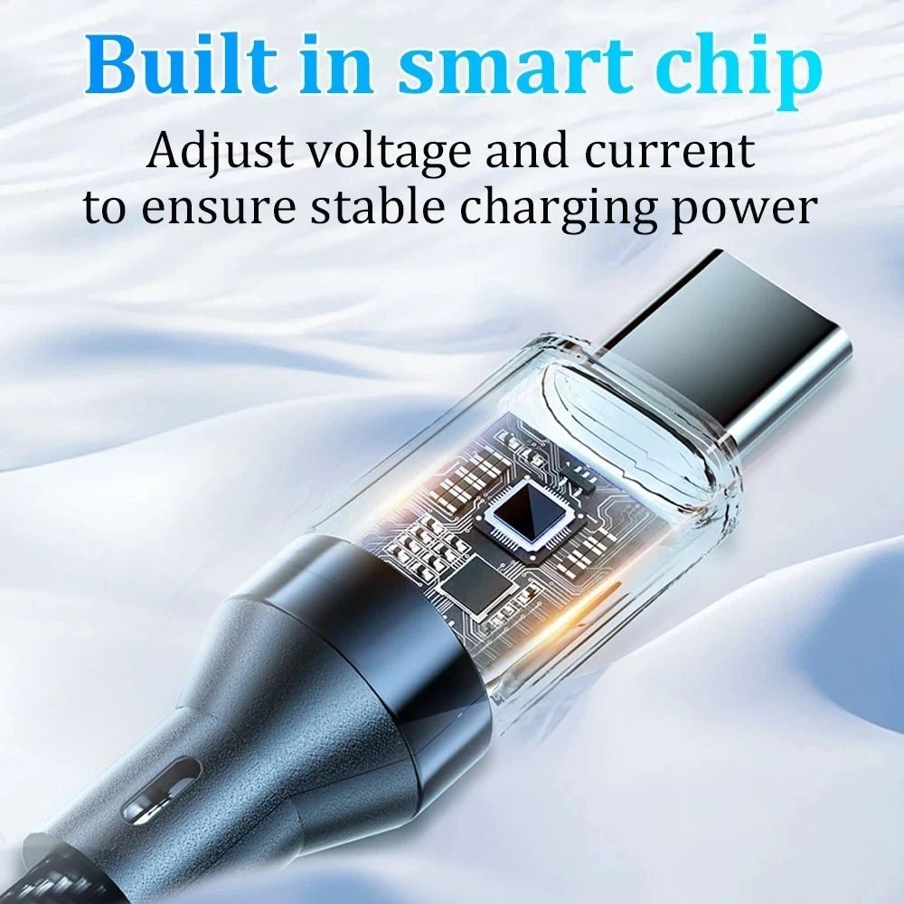 Fast Charging USB To Type-C Cable Compatible with Huawei / Xiaomi / Samsung / Vivo