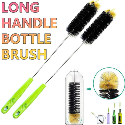 Long Handle Bottle Brush Cleaning Brush Scrubbing Tool Cup Brush Kettle Brush