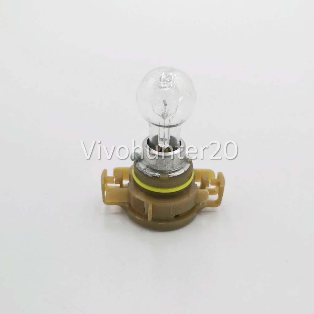 2 x PSX24W 12V 24W PG20/7 Fog Light Standard Clear Globes Lamps Bulbs NEW D