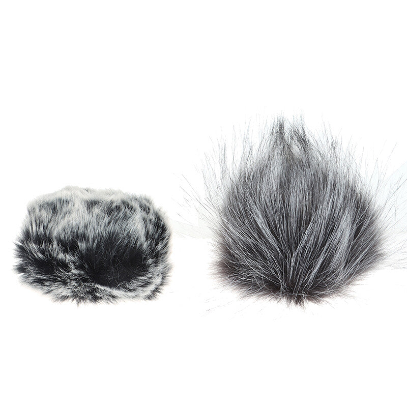 1Pc Foam Mic Wind Cover Furry Windscreen Muff For ZOOM H5 H6 Recorder Micro.TS