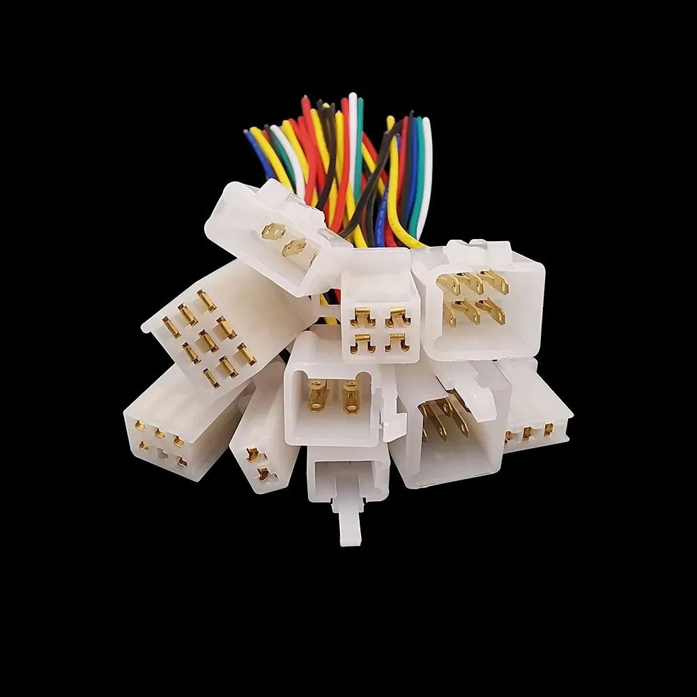 2.8mm Male Female Socket Cable Terminals Plug Kits  Motorcycle Ebike Car