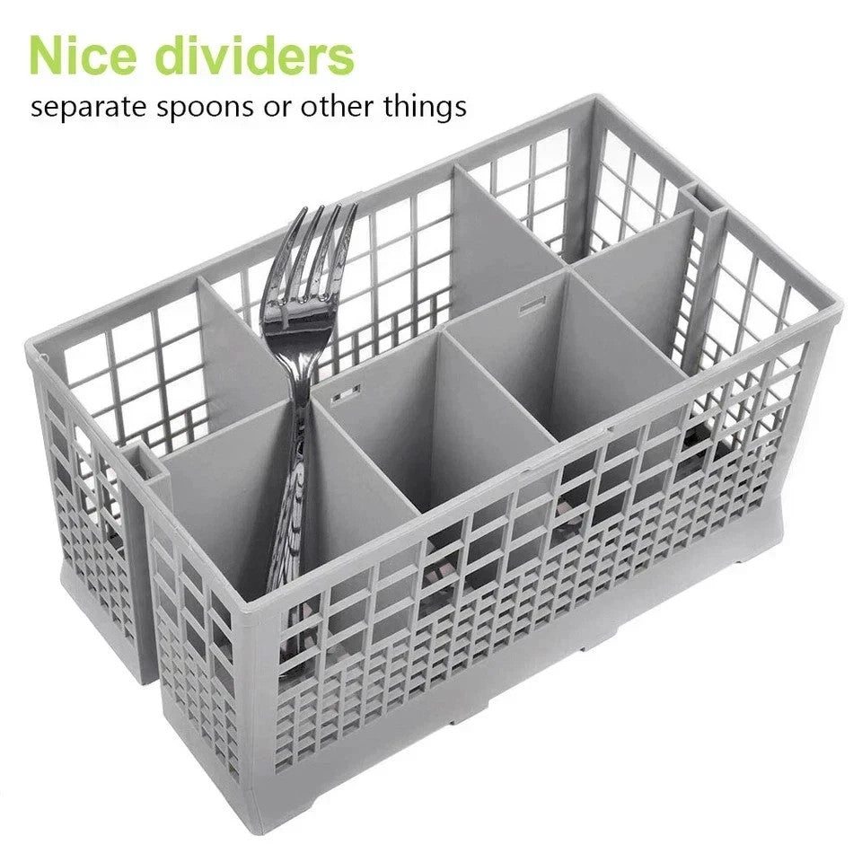 Universal Dishwasher Cutlery Basket Cage 240mm X 140mm X 120mm Storage Holder Oz