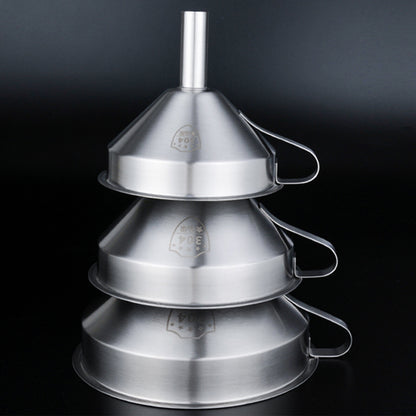 Stainless Steel Funnel Oil Liquid Funnel Metal Funnel with Detachable Filter AUS
