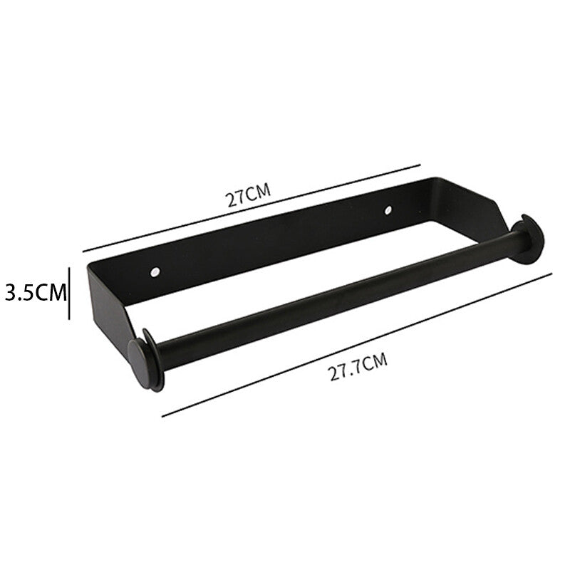 Paper Towel Holder Under Cabinet Wall Mount Stainless Steel Rack Kitchen AU NEW