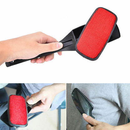 2/4X Magic Lint Brush Clothes Fluff Dust Pet Dog Cat Hair Remover Fabric Cleaner