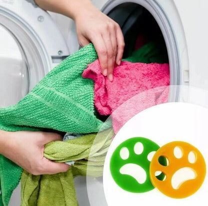 2-10x Pet Hair Remover Dog Cat Fur Lint Catcher Laundry Washing Machine Reusable