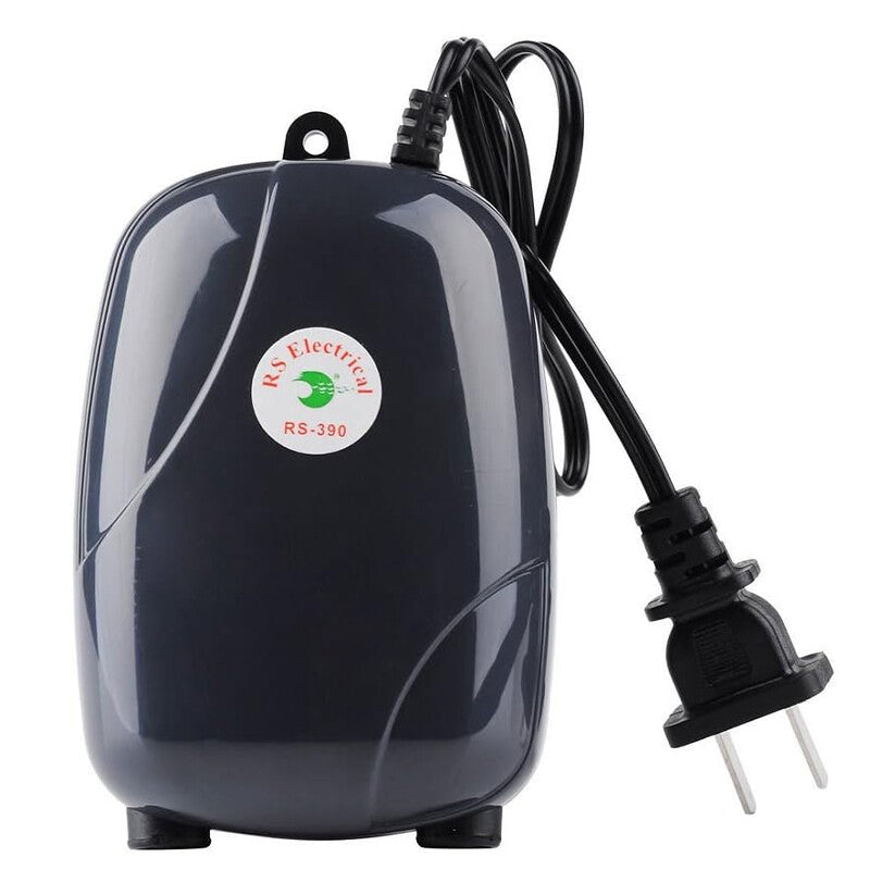 Aquarium Air Pump Quiet Fish Tank Oxygen Aerator Adjustable Airflow Aquarium AU