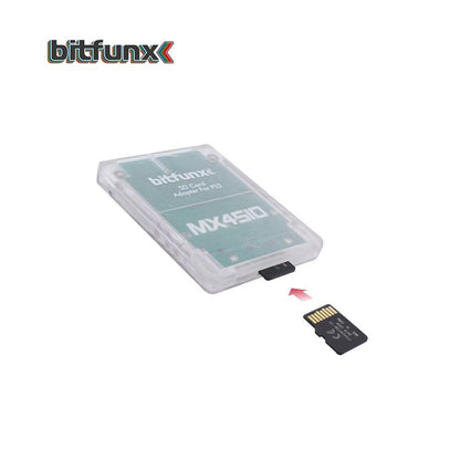 Bitfunx MX4SIO SIO2SD MicroSD Adapter PS2 PlayStation 2 Memory Card Reader OPL – Compatible with PlayStation