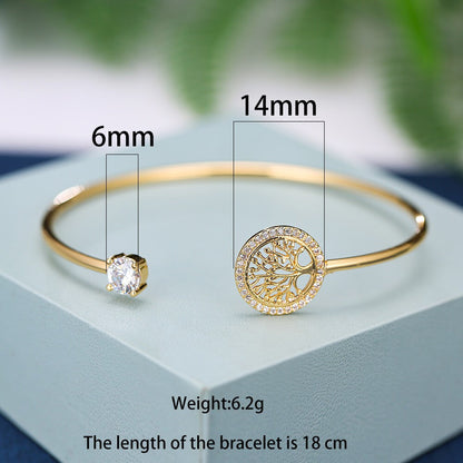 Tree of Life Charm Bracelet Vintage Adjustable Bangle Spiritual Jewelry Women AU