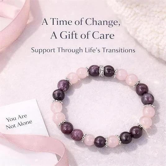 Sereniva Bracelet, Natural Menopause Relief, Healing Natural Stone Jewelry