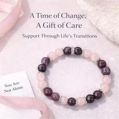 Sereniva Bracelet, Natural Menopause Relief, Healing Natural Stone Jewelry