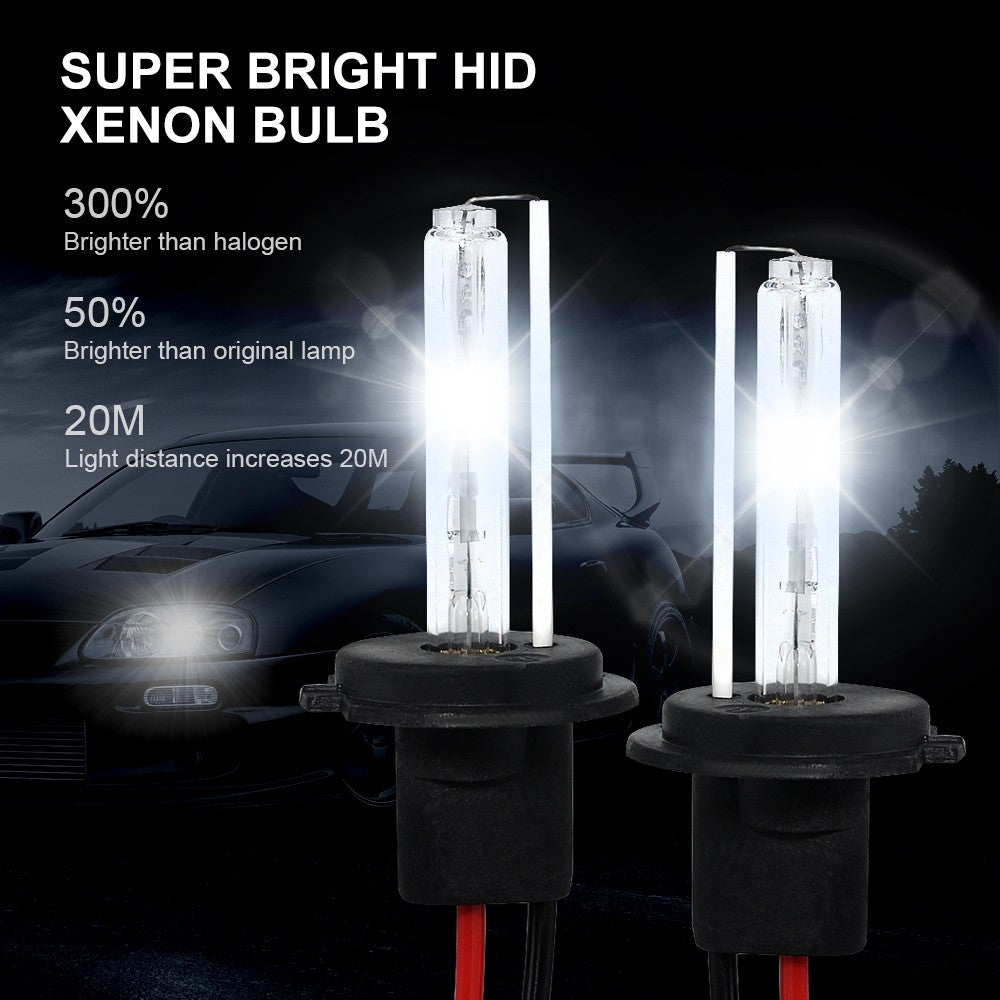 2 x H1 55W HID Globes HID XENON Bulb 3000K 4300K 5000K 6000K 8000K 10000K 12000K