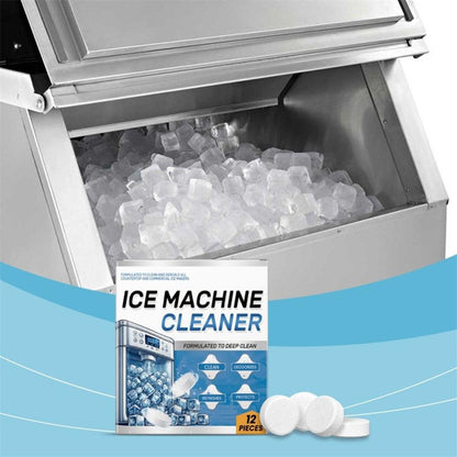 Ice Machine Cleaner Maker Descaler -12/24/36 Pieces Clean Tablets 2025 Cleaning