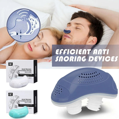 Anti Snoring Device Mini Electric CPAP Noise Sleep Apnea Stop Snore Aid Stopper