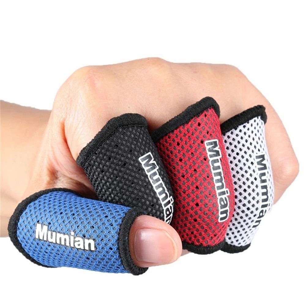 Elastic Finger Sleeve Finger Support Band Breathable Finger Protection Guard AU～