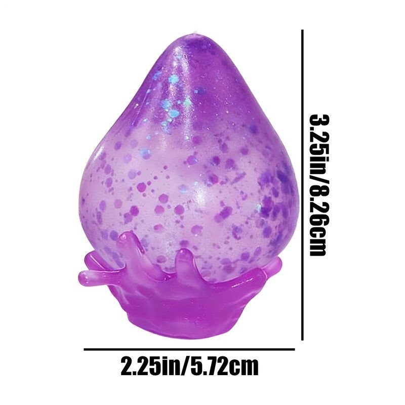 Dream Drop Fidget Solid Squish Toy Sensory Toys Teardrop  Stress Squeeze Ball