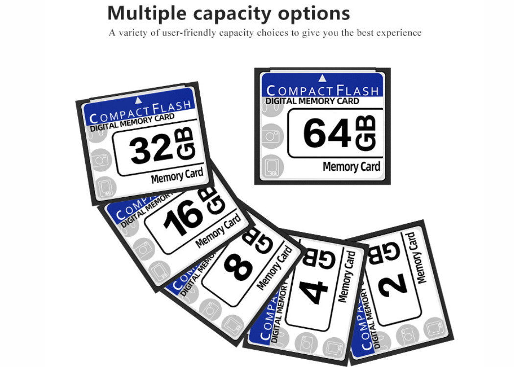High Speed CF Memory Card Compact Flash CF Card for Digital Camera Computer