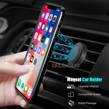 Universal Car Mount Air Vent Magnetic Phone Holder Compatible with All iPhone Android Phones
