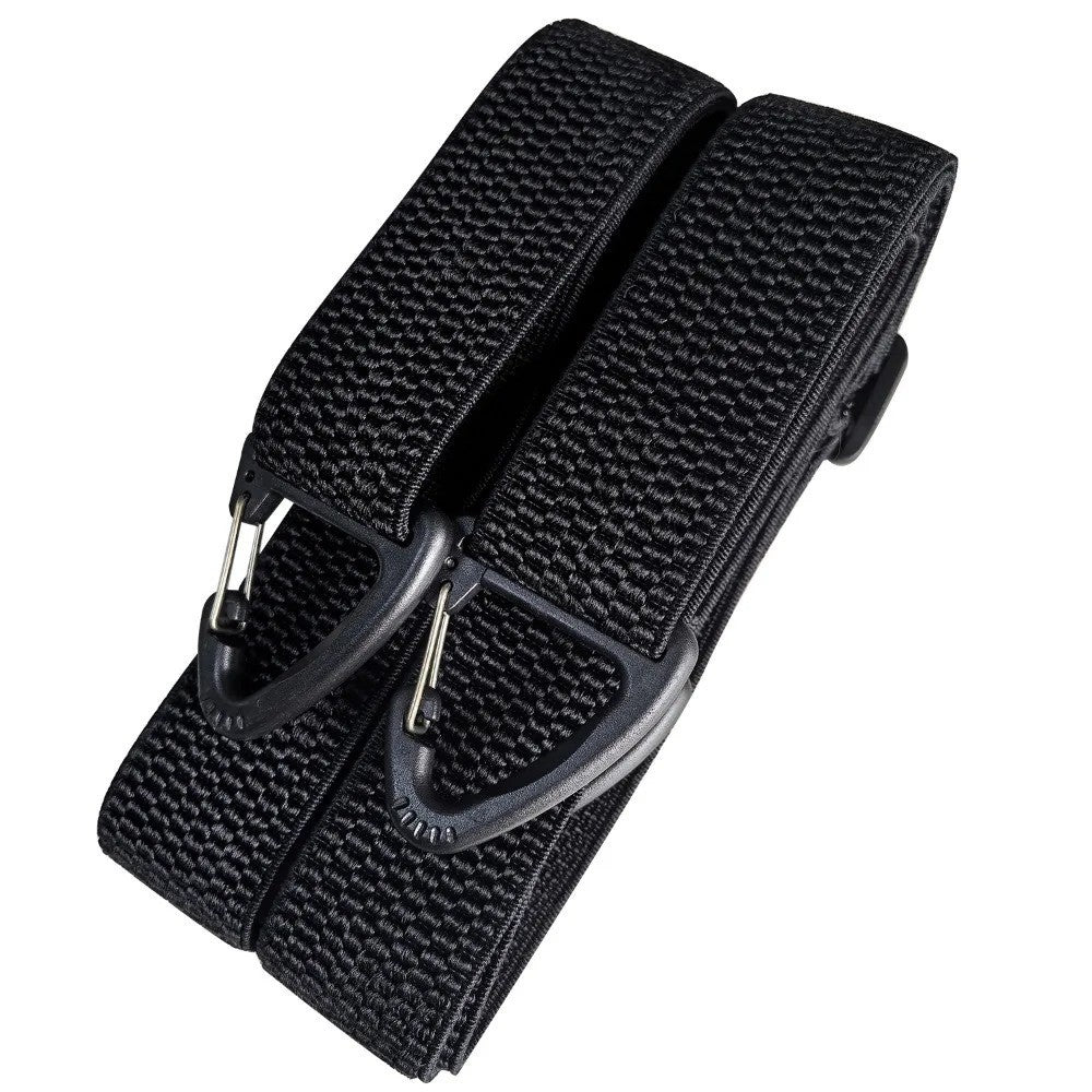 Heavy Duty Elastic Suspenders for Men Trouser Pants Braces Strap Work Belt