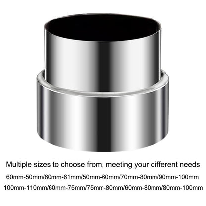 Stainless Steel Exhaust Pipe Reducer Adapter Pipeline Variable Diameter Joint