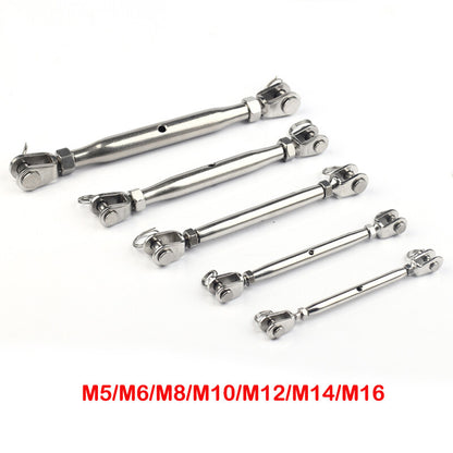 Stainless Steel Turnbuckle Wire Rigging Screw: M5-M16 High Polished Welded Fork