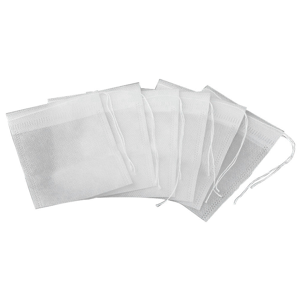 100pcs Non-woven Cloth Heat Sealing Filter Paper Loose Disposable Empty Tea Bag