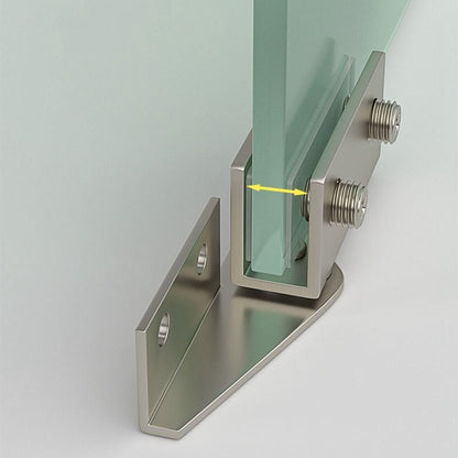 2PCS Hardware Glass Door Hinge Furniture Cabinet Door Hinge  Glass Cabinet