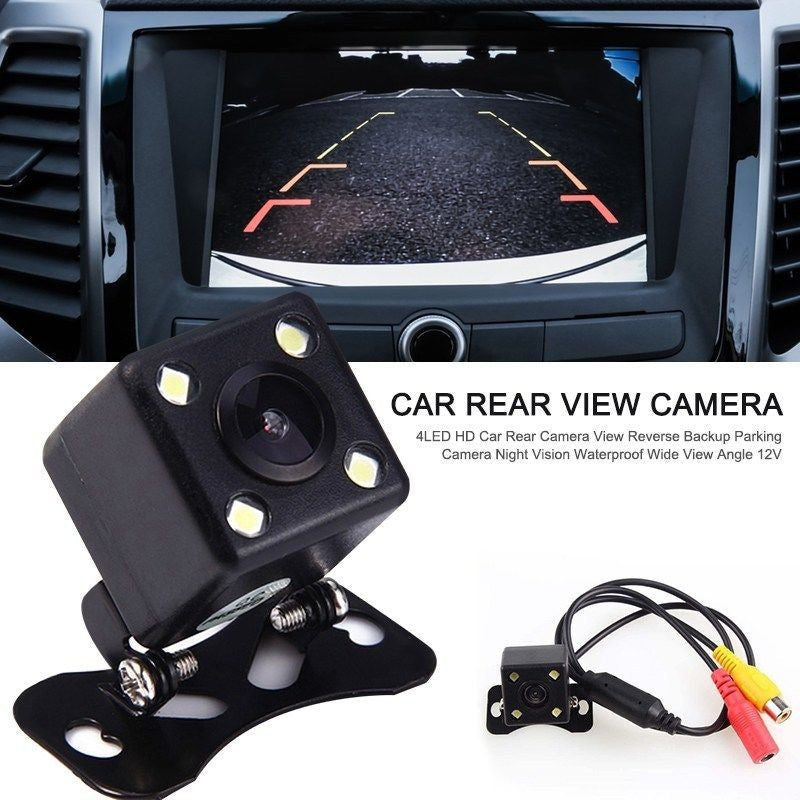 HD Car Rear View Camera Night Vision Wide Angle Reverse Parking Camera 12V IP67