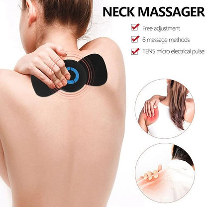Pulse Tens Unit EMS Massager Back Full Body Muscle Stimulator Pain Relief Device