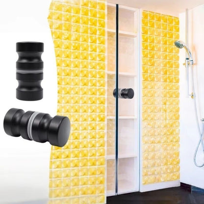 Aluminum Shower Glass Door Handle Sliding Shower Doors Knob  Bathroom Hardware
