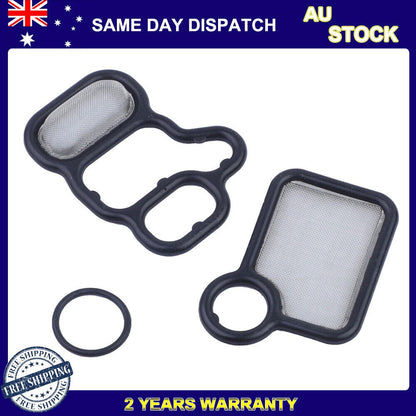 For Honda VTEC Solenoid Gasket 15815-RAA-A01 VTC Filter Assy 15845-RAA-A01