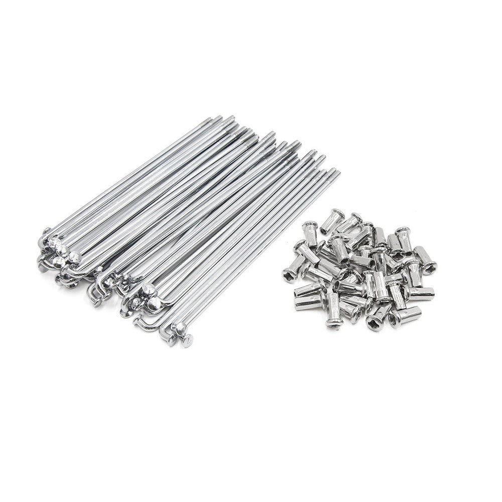 10 x 14G Bicycle Spokes With Nipples Mountain Road Bike High Strength Spokes