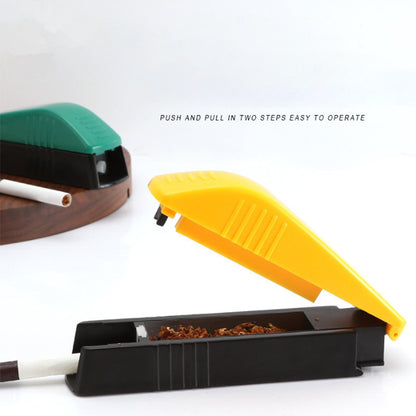 2Pcs Ultra Slim Cigarette Rolling Machine Tobacco Roller Maker for 6.5MM