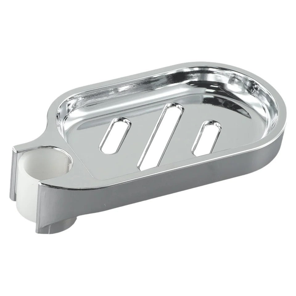 1-3X Adjustable Rail Slide Bathroom Bath Shower Soap Dishes Holder For 25mm Hole