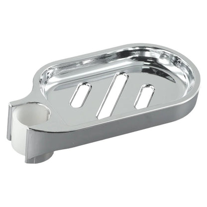 1-3X Adjustable Rail Slide Bathroom Bath Shower Soap Dishes Holder For 25mm Hole