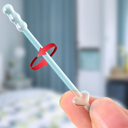 24PCS/Box Ear Cleaner Disposable Ear Swabs Sticky Earwax Remover Stick  Adults