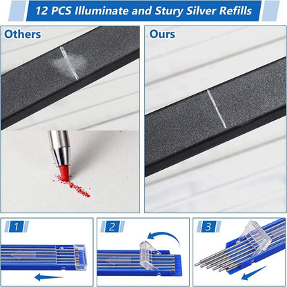 26 Pcs Marker Welders Pencil Metal Mechanical Pencils  Woodworking