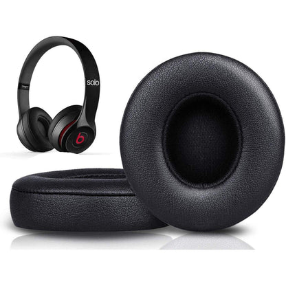 Replacement Ear Pads Compatible with Beats by Dr. Dre Solo 2 / 3 Wireless Headphone Earpads