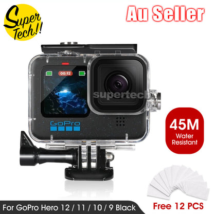 Waterproof Diving Camera Protective Case Compatible with GoPro Hero 13 12 11 10 9