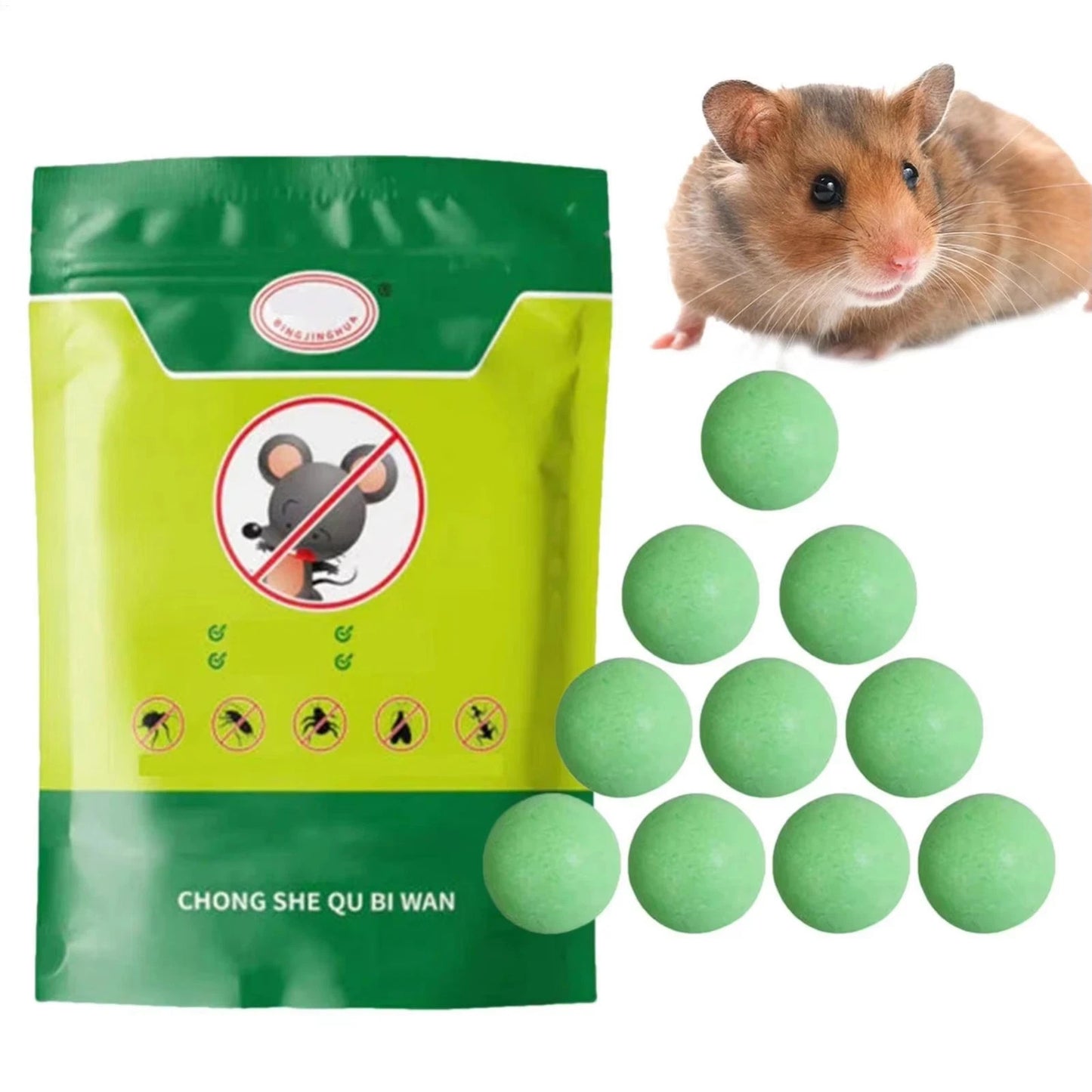 Mouse Mice Rodent Repellent Peppermint Balls To Repel Rats Deterrent 10PCS/bag