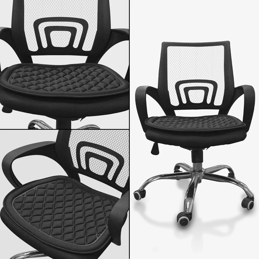 Car Seat Cushion Memory Foam Car Driver Office Chair Seat Pad Non-slip Rubber AU – Compatible with Seat