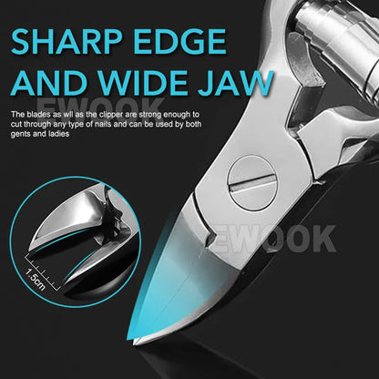 Professional Large Toe Nail Clippers Heavy Duty Nail Cutter For Thick Nails AU