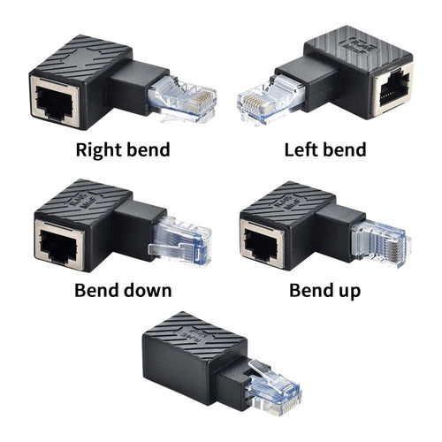 Male To Female Ethernet Cord Extender for Cat5 Cat6 LAN Ethernet Network Cable