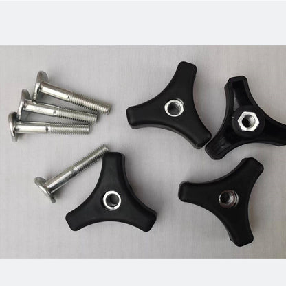 2/4PCS Triangle Handle Knob Nut Screw Bolt Compatible with Honda Lawn Mower Parts Replace