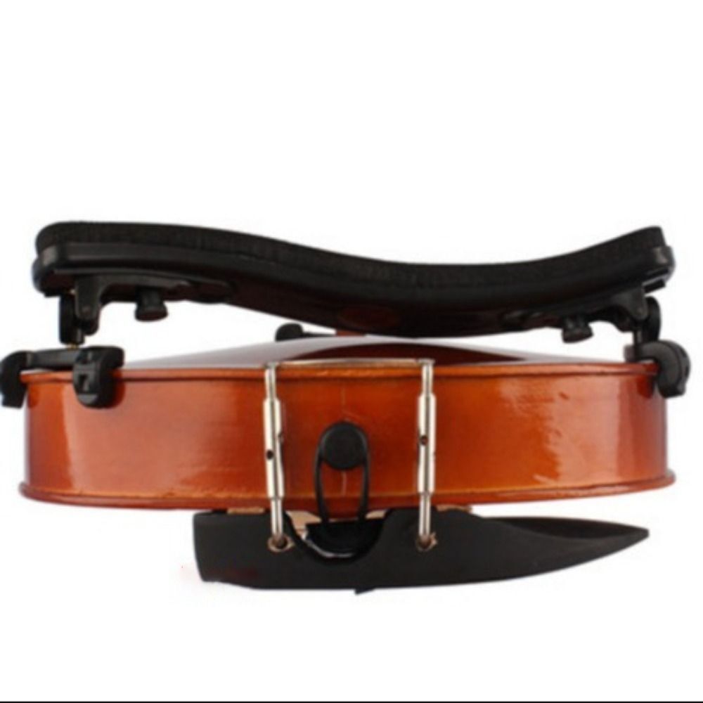 Adjustable Violin Shoulder Rest For Violin 3/4 4/4 & 1/2 &1/8 1/4 Black