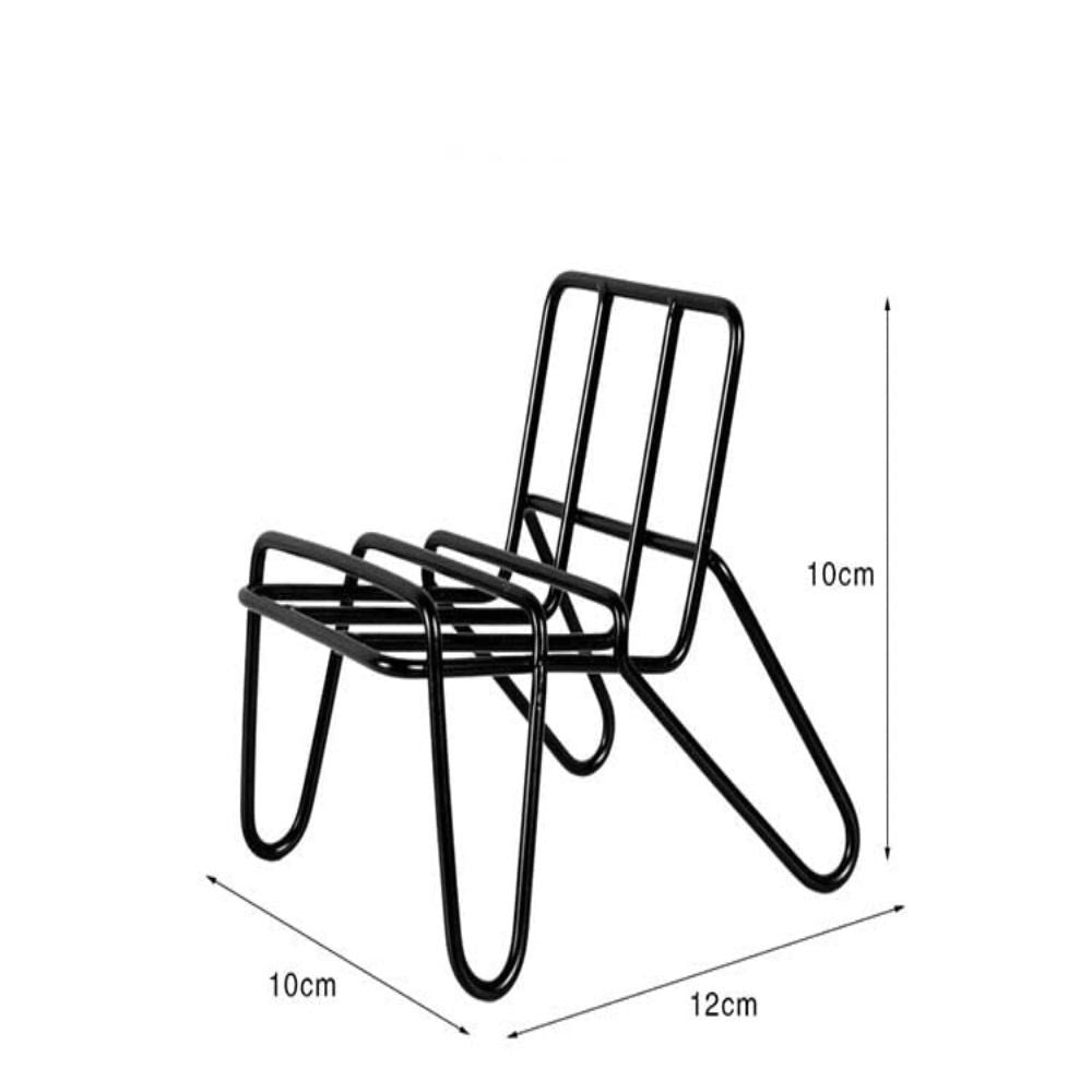 Funny Cell Phone Stand Holder Mini Chair Desktop Stand  for Desktop Organizers
