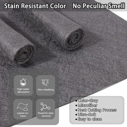 5SizeThickened Magic Cleaning Cloth Streak Free Reusable Microfiber Cleaning Rag